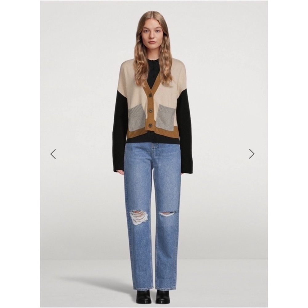 Triarchy x Josephine Skriver High Rise Loose Fit Distressed Jeans 29